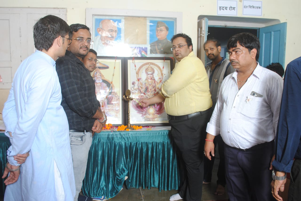 Pain management equipment close-up